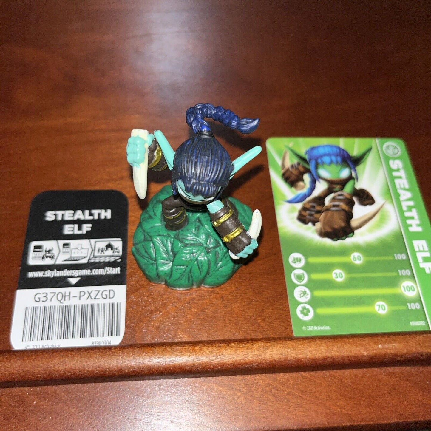 Skylanders Stealth Elf With Cards ￼