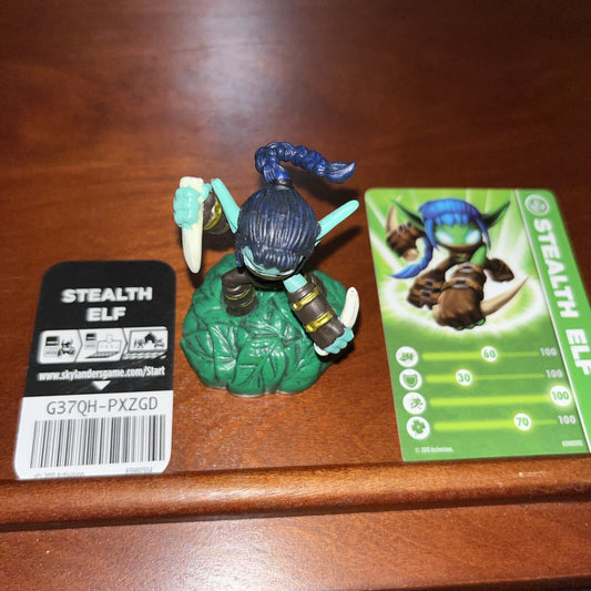 Skylanders Stealth Elf With Cards ￼