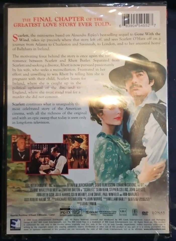 Scarlett (DVD, 1994)