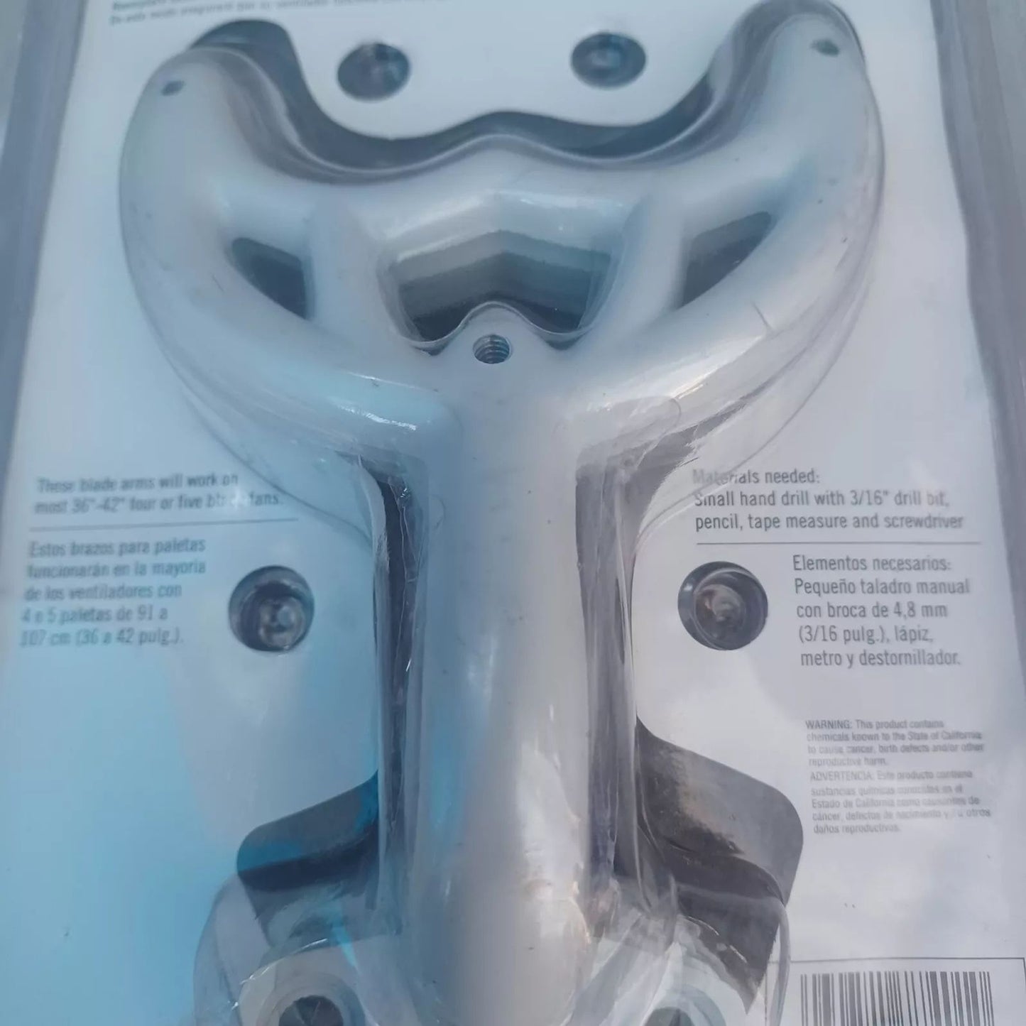 Westinghouse 42" Ceiling Blade Arms - 3 Blade Arms - Open Box