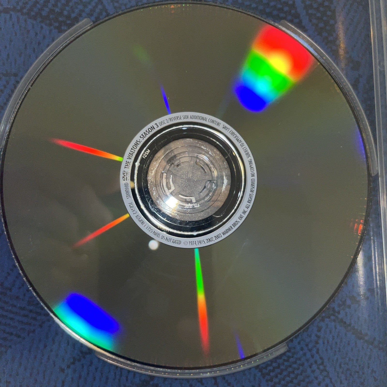 Waltons: Season 3 (DVD) Tested. Missing Disc 4