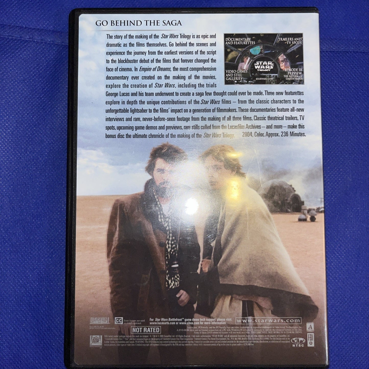 Star Wars Trilogy Bonus Material (DVD, 2004) NEW