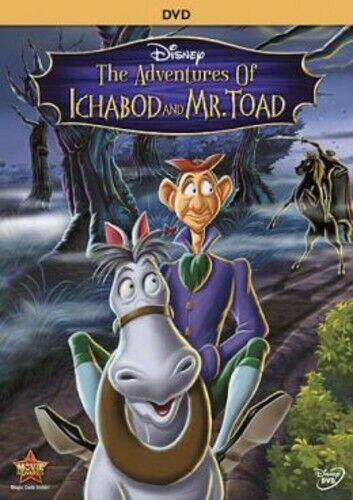 The Adventures of Ichabod and Mr. Toad (DVD, 1949) Sealed. No Digital Download