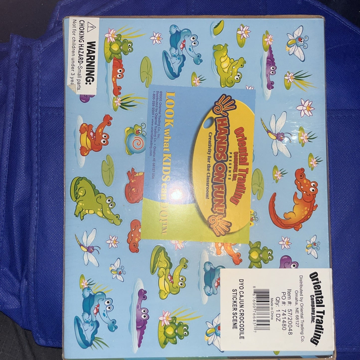 12 Pack Cajun Crocodile Sticker Sheets