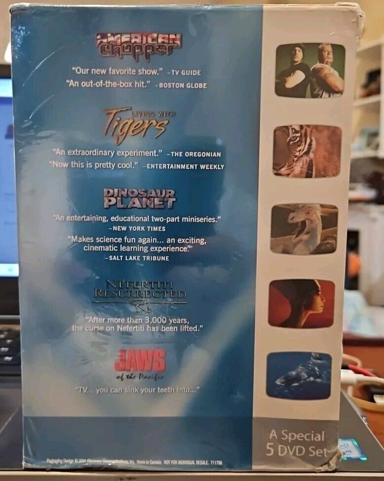 The Best Of Discovery Channel Volume 1 - DVD - New [5 DVD SET]