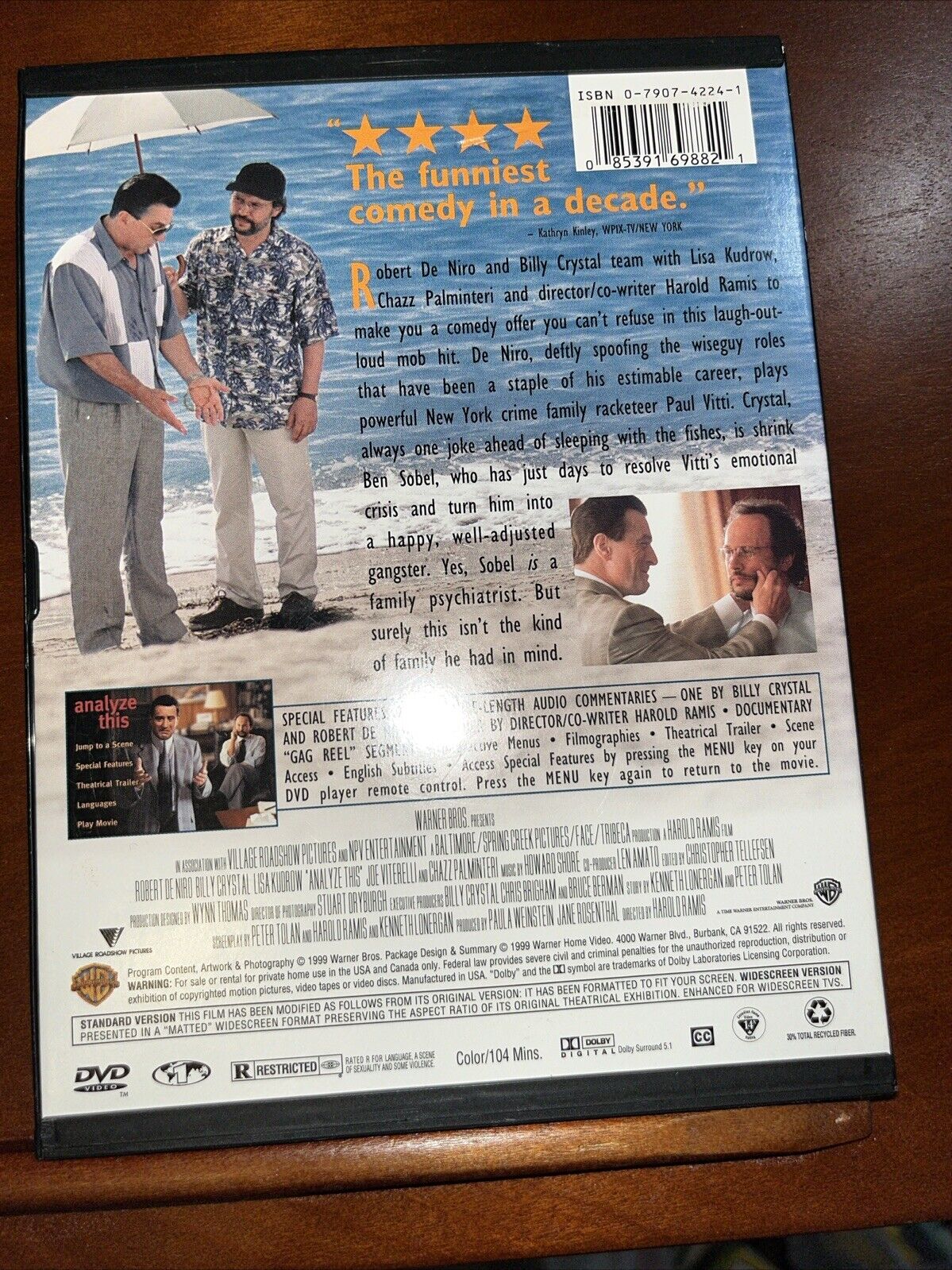 Analyze This (DVD, 1999)