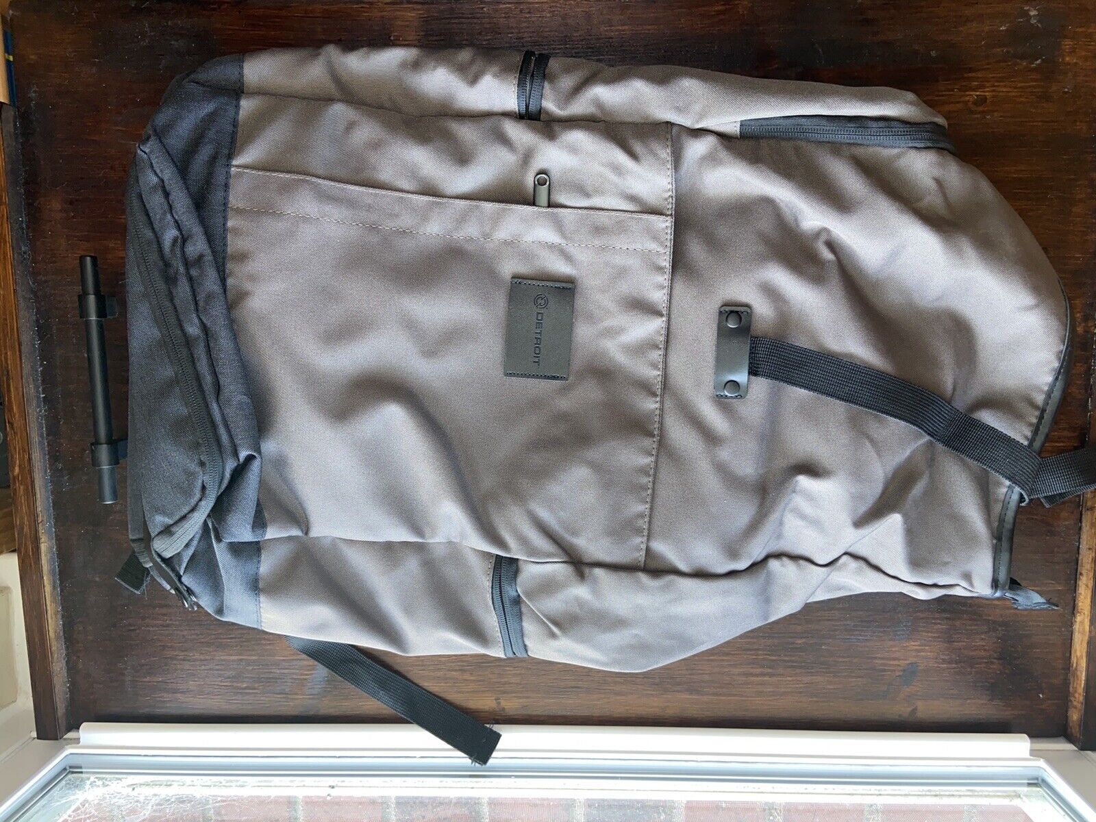 Detroit Expandable Backpack  Travel Bag