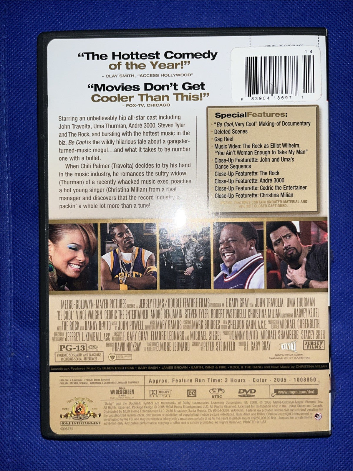 Be Cool (DVD, 2005)