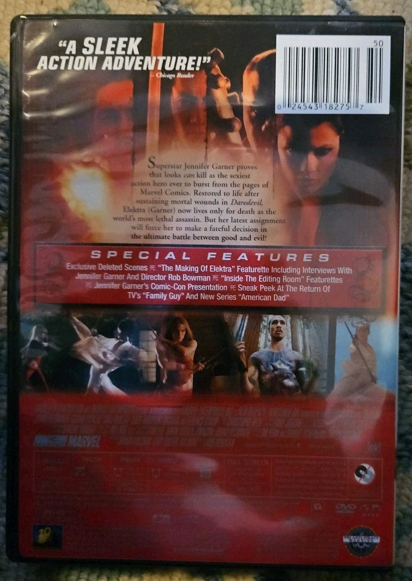 Elektra (DVD, 2005) New
