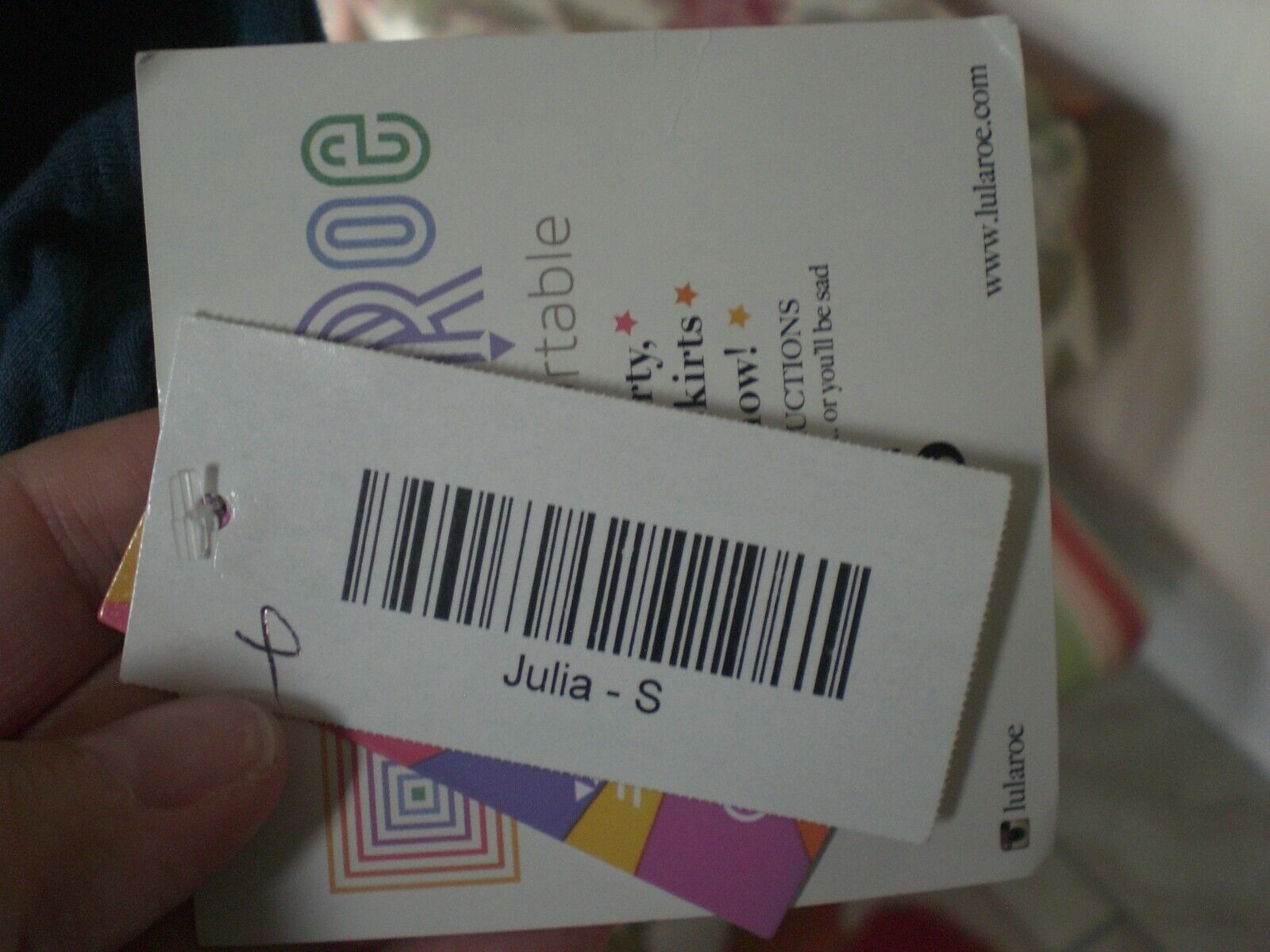 NWT Lularoe Julia Dress SMALL Aegean Blue and Mustard Stripe