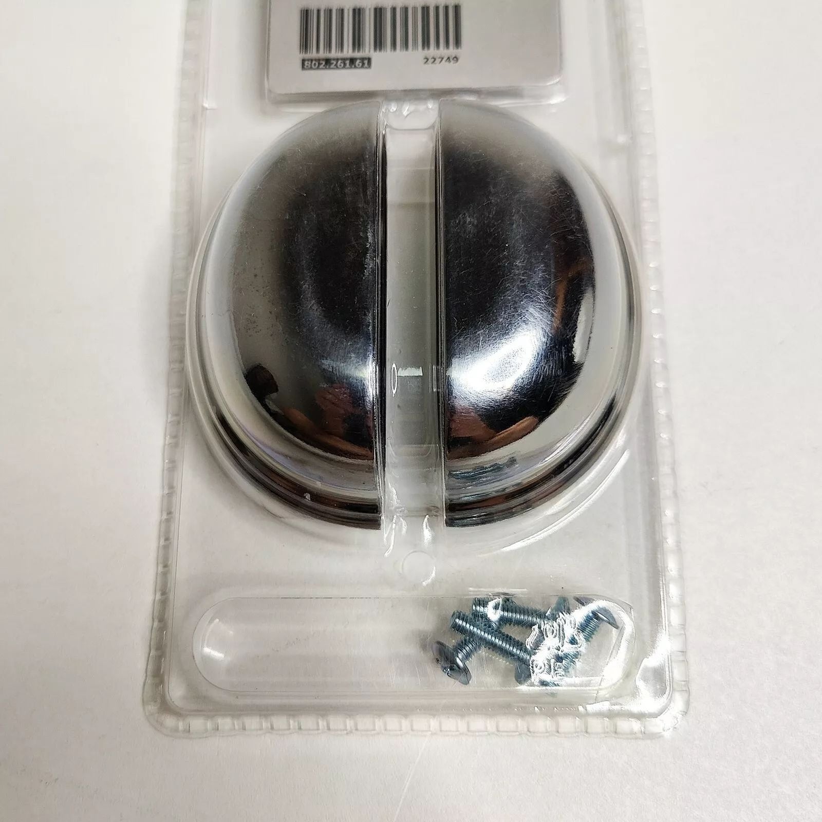 2 IKEA Fagleboda Drawer Pull Handle polished Silver 802.261.61 Factory Sealed