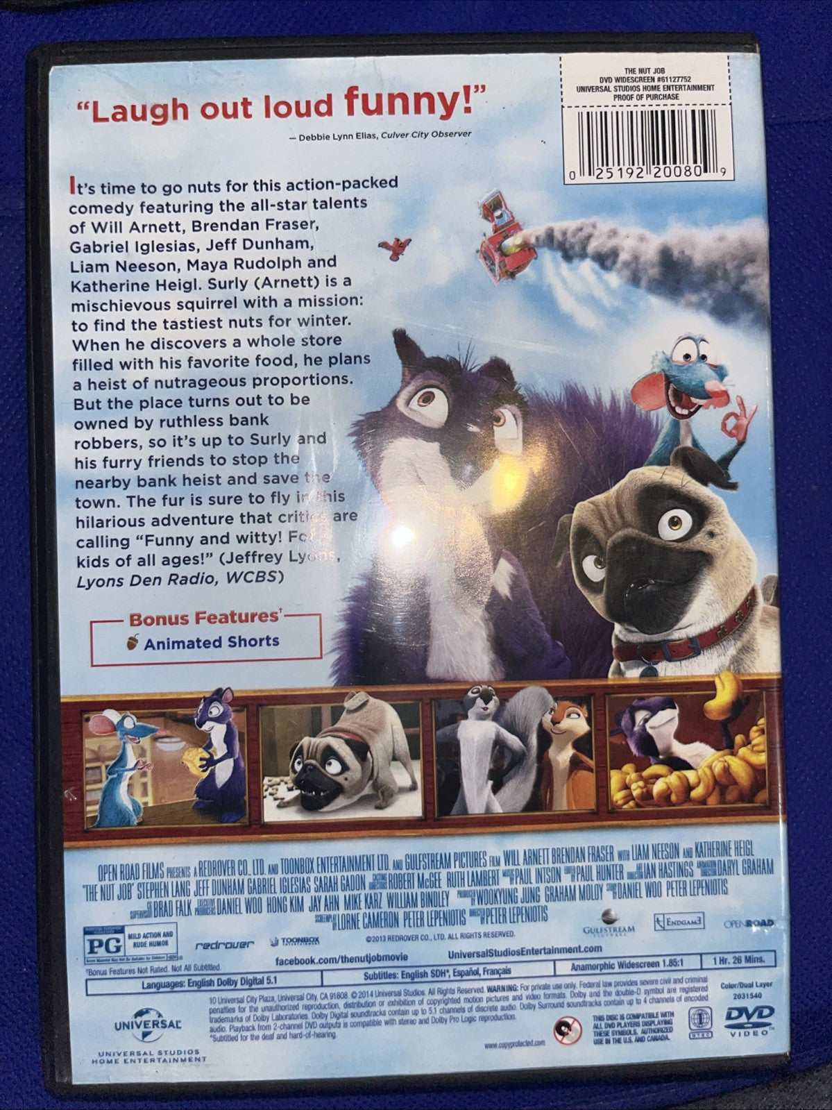 The Nut Job (DVD, 2014)