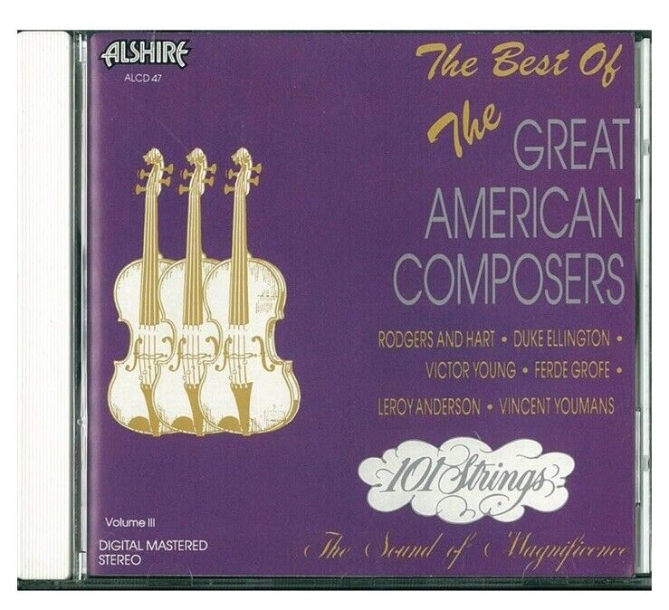 101 STRINGS - The Best of the Great American Composers (CD 1988)