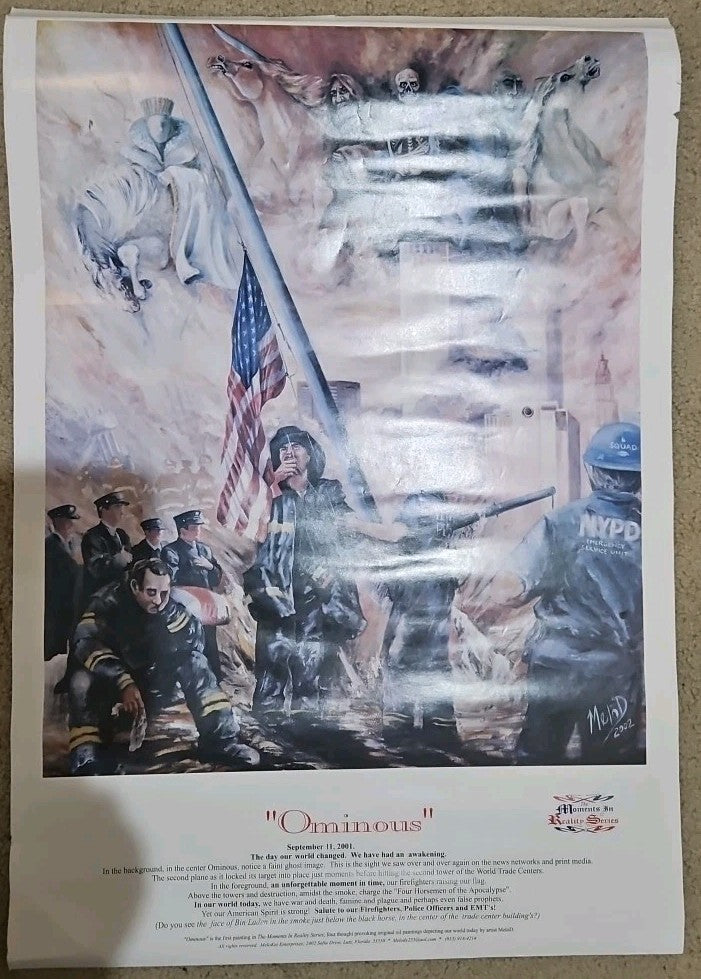 Ominous 9/11 Poster 20x29"