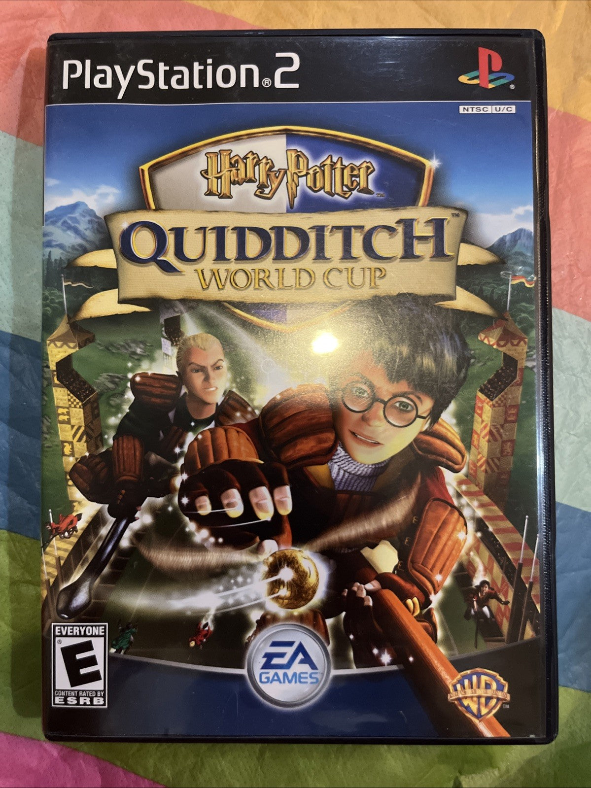 Harry Potter: Quidditch World Cup (PS2) CIB. W/ Manual + Reg. Original Case
