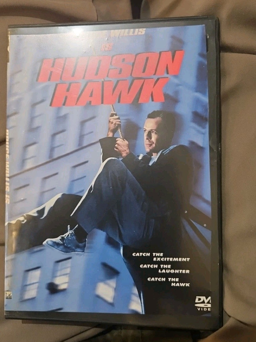 Hudson Hawk (DVD, 1999) Tested slim case cropped artwork.