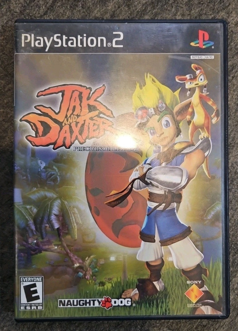 Jax & Daxter: The Precursor Legacy (PS2) Tested. Poster + Original Case