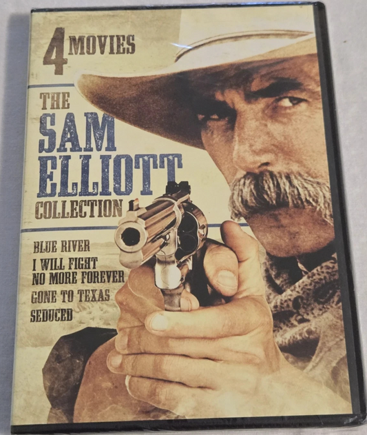 Sam Elliott (DVD) Blue River / Seduced / Gone to Texas / ...Flight No More