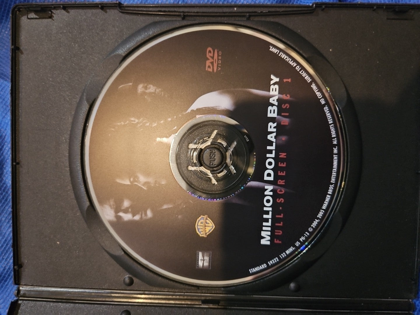 Million Dollar Baby (DVD, 2004)  Slimcase. Artwork Cropped. Tested