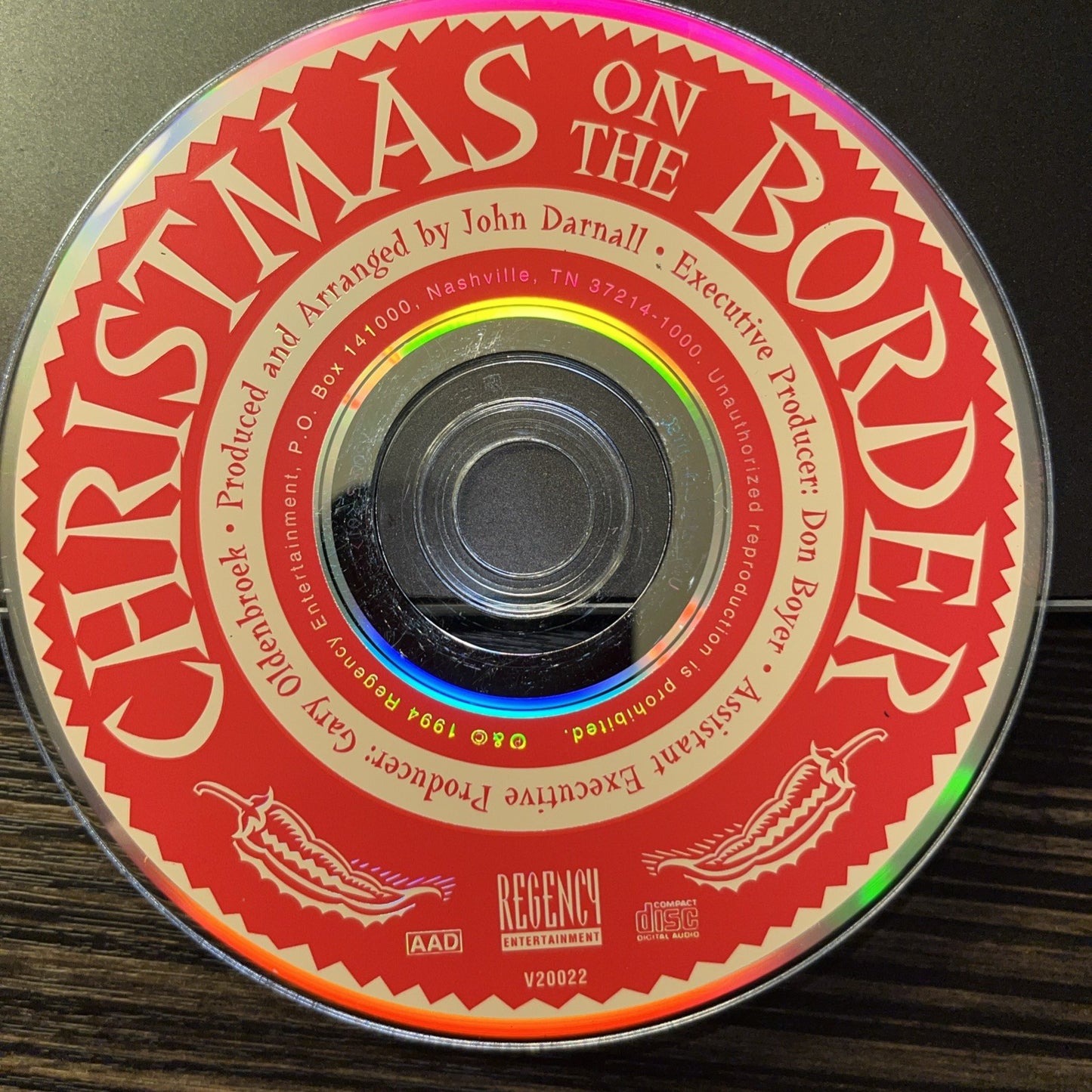 Christmas On The Border (CD)  Disc Only