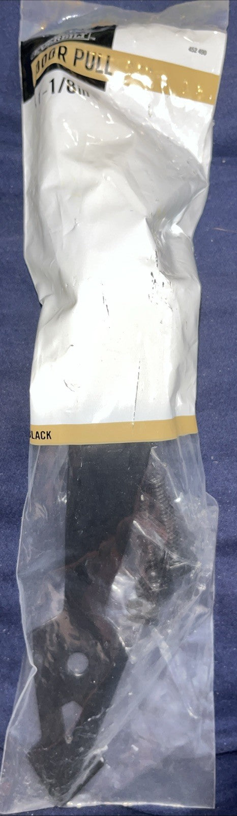 Everbilt Hardware 11-1/8 in. Black Heavy-Duty Rustic Gate Door Pull Handle 15329