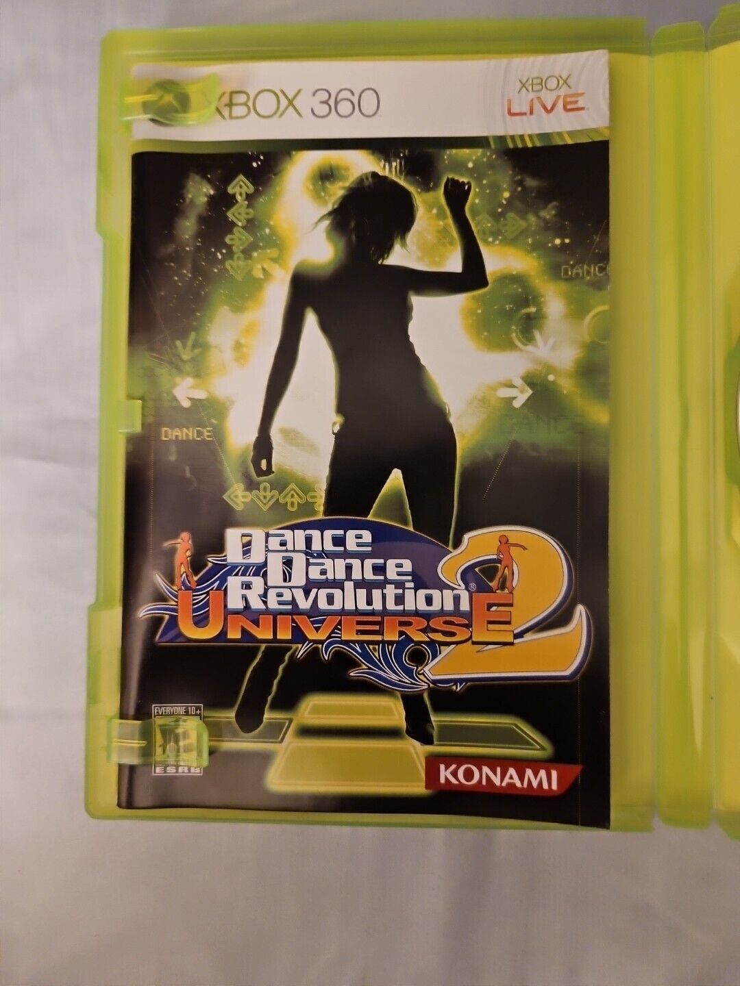 Dance Dance Revolution: Universe 2 (Microsoft Xbox 360, 2007)