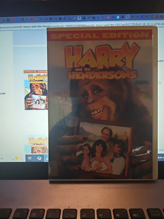 Harry and the Hendersons (DVD, 1987)