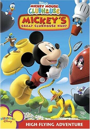 Mickey's Great Clubhouse Hunt (DVD, 2007) Disc Only! New Case. No Artwork