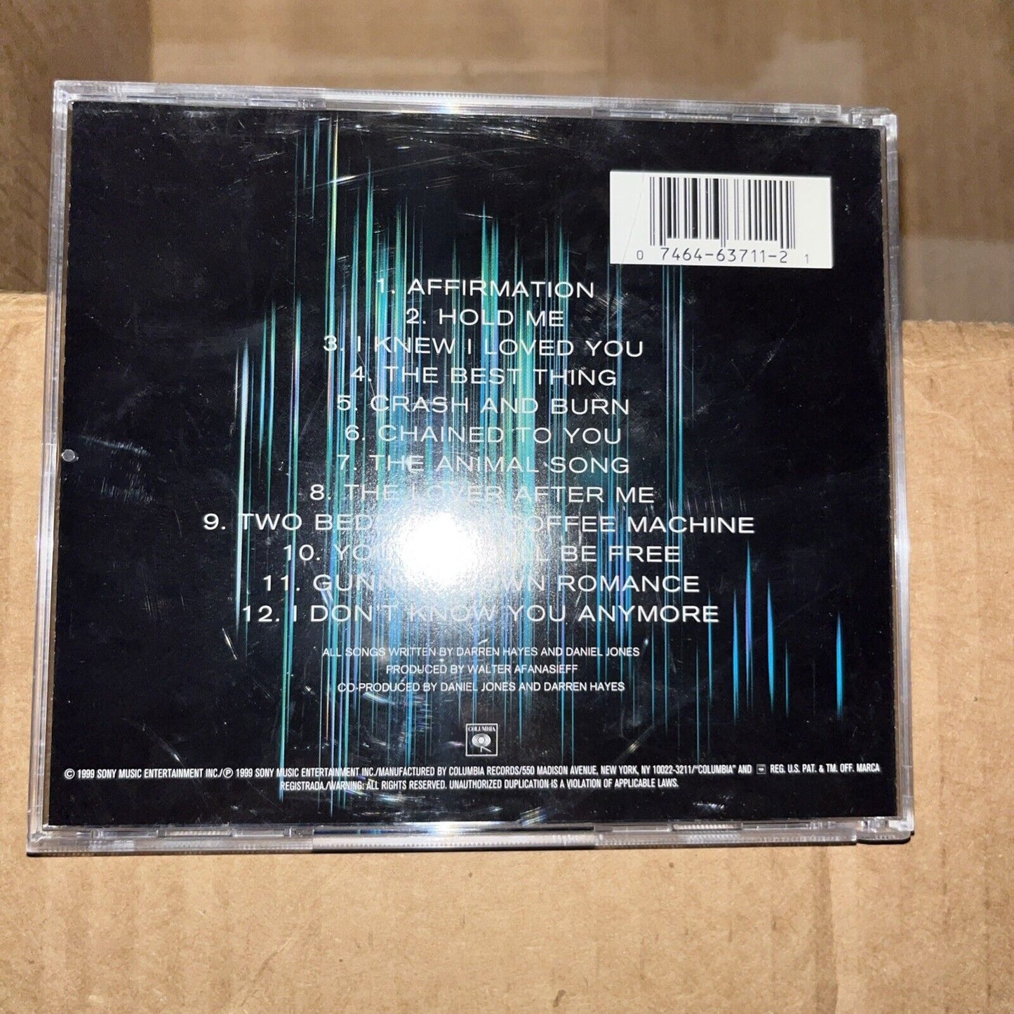 Affirmation by Savage Garden (CD, 1999)