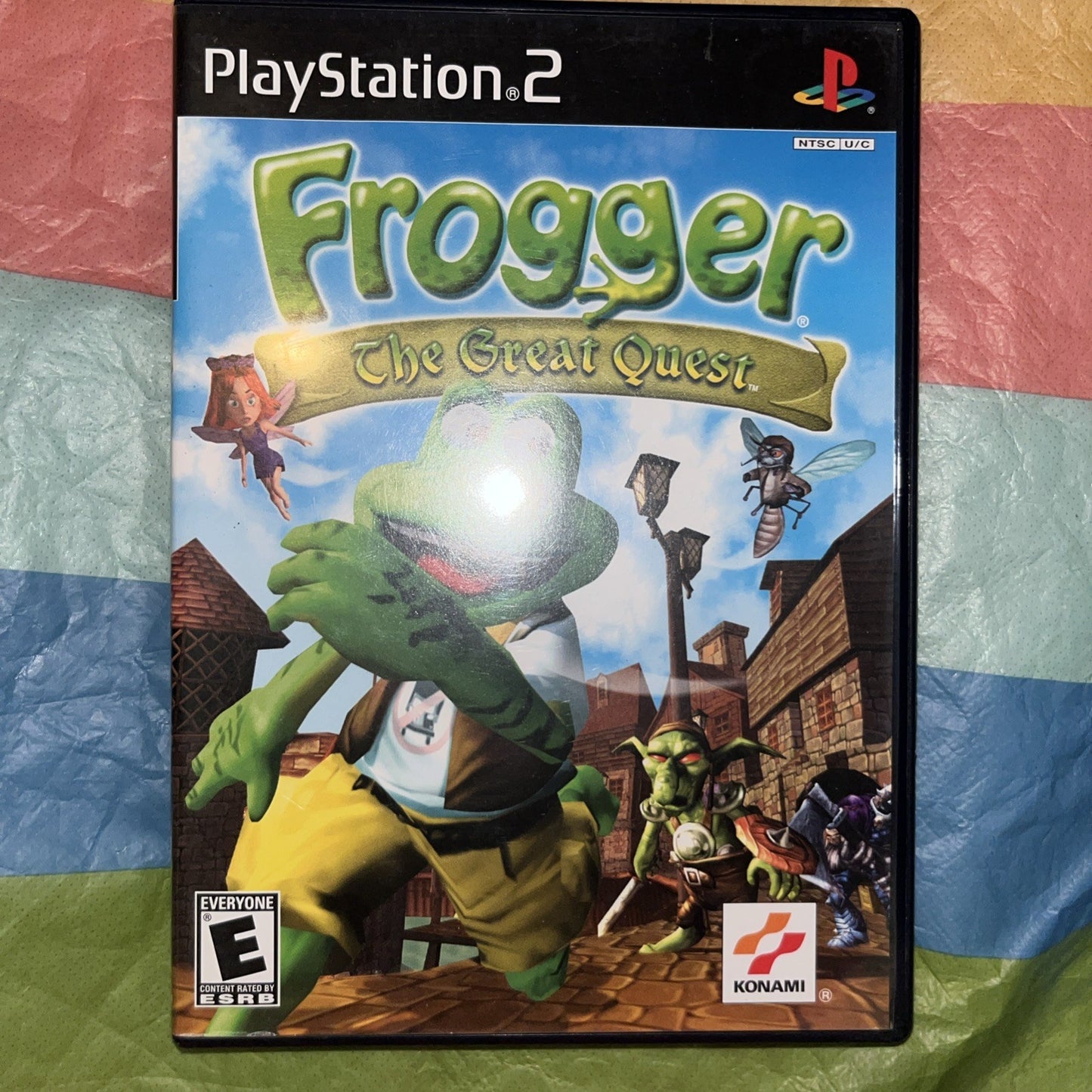 Frogger: The Great Quest (PS2) Tested. Manual. Original Case.