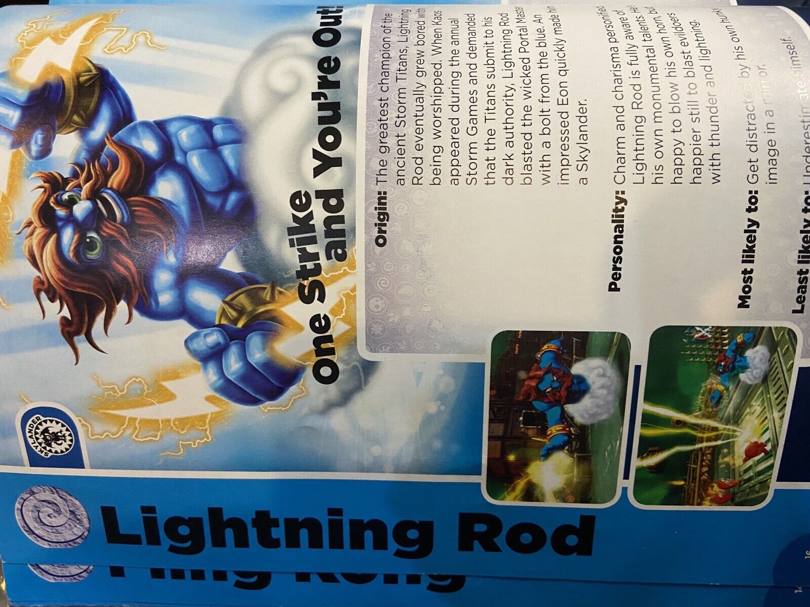 Skylanders Lightning Rod