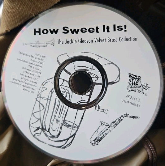 How Sweet It Is! The Jackie Gleason Velvet Brass Collection (CD) DISC ONLY