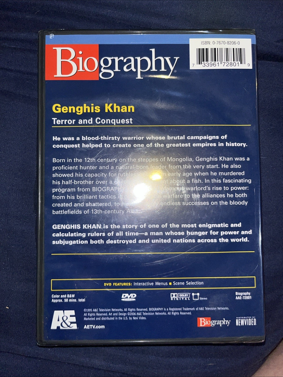 Biography: Genghis Khan (DVD, 2005)