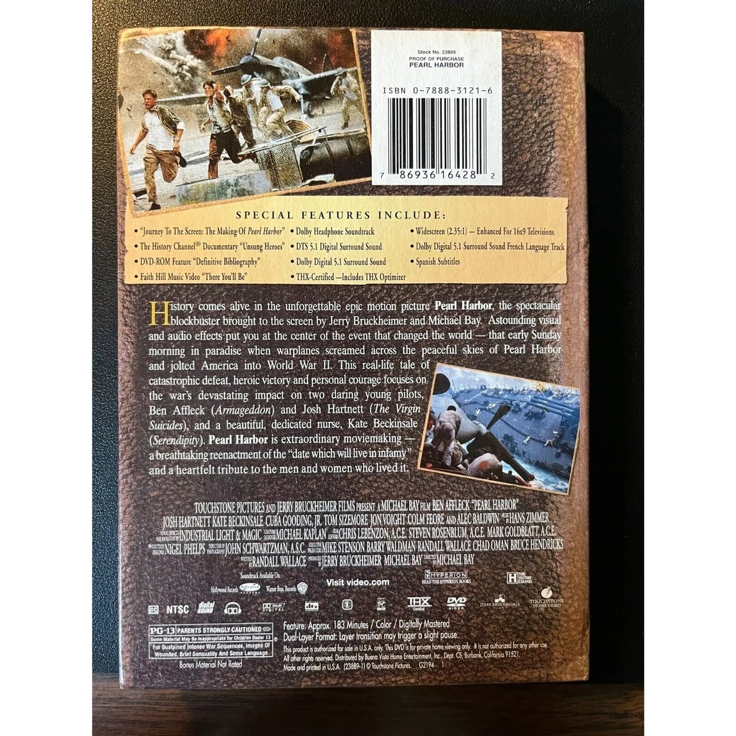 Pearl Harbor - 60th Aniversary Commemorative Edition 2 DVD Set. Pristine Discs