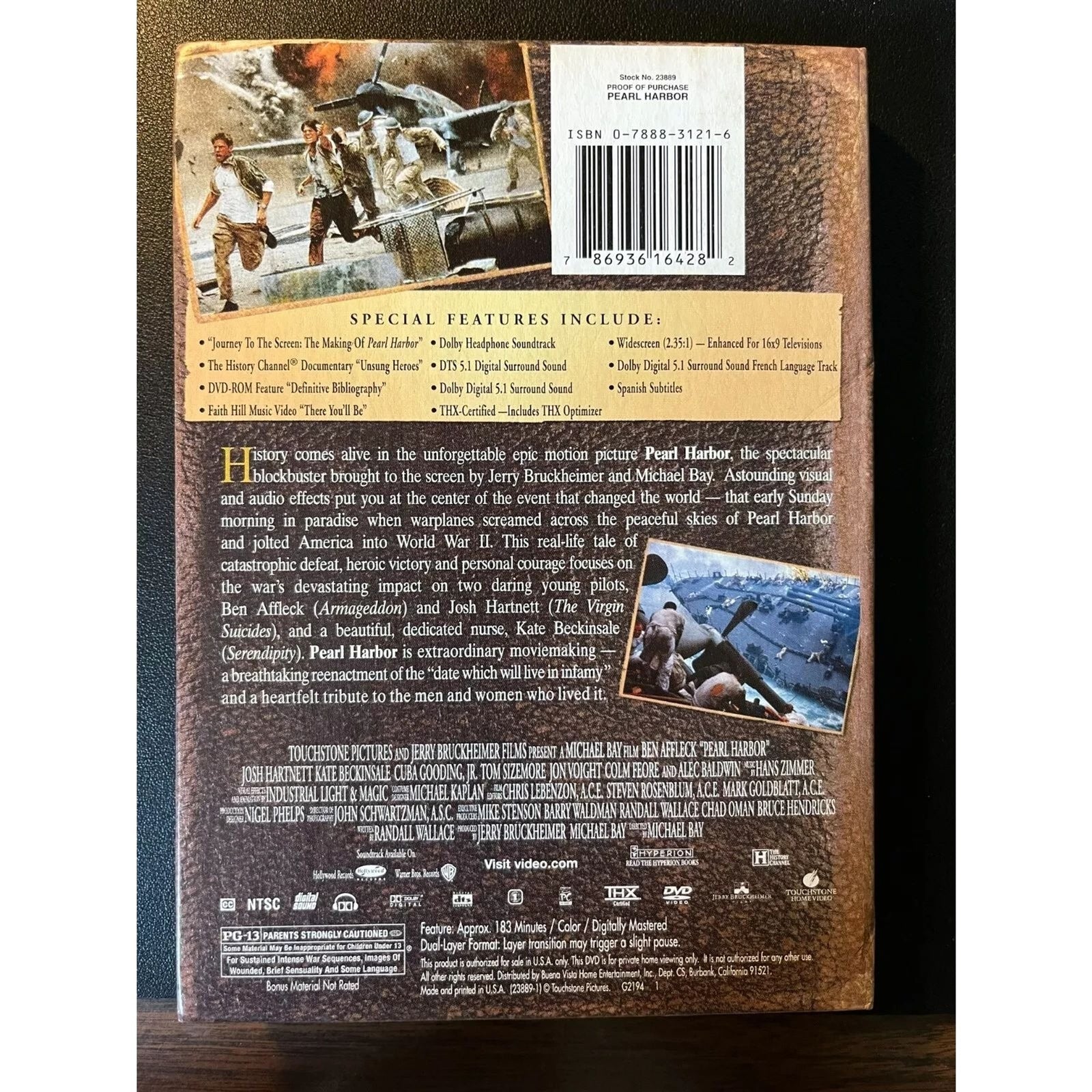 Pearl Harbor - 60th Aniversary Commemorative Edition 2 DVD Set. Pristine Discs