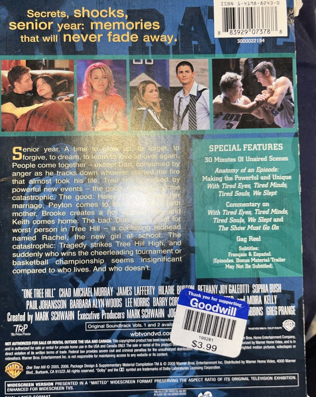 One Tree Hill: the Complete Third Season (DVD)