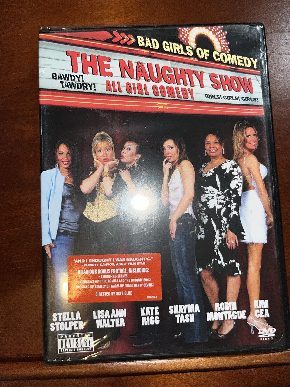 The Naughty Show (DVD, 2005) Sealed