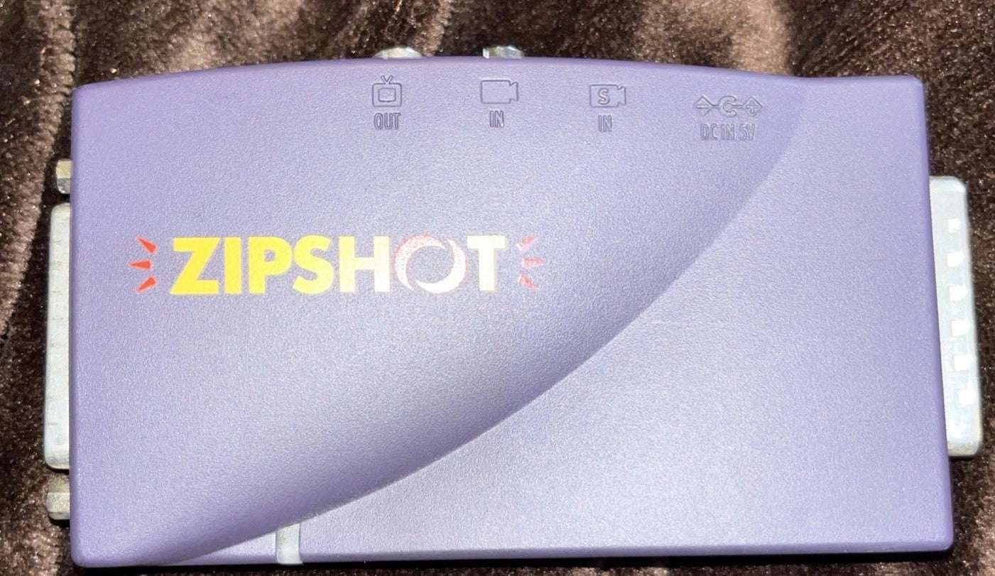 Arcsoft Zipshot digitizer Serial Parallel Port Camera  Capture vintage