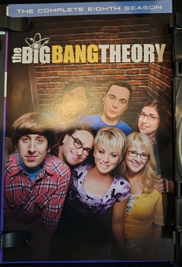 The Big Bang Theory: the Complete Eighth Season (DVD, 2014) Sealed