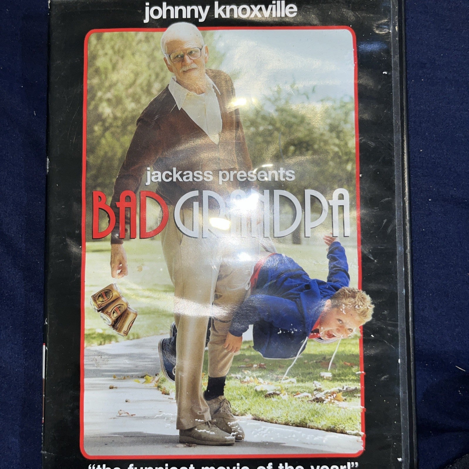 Jackass Presents Bad Grandpa (DVD, 2013) Artwork Damage