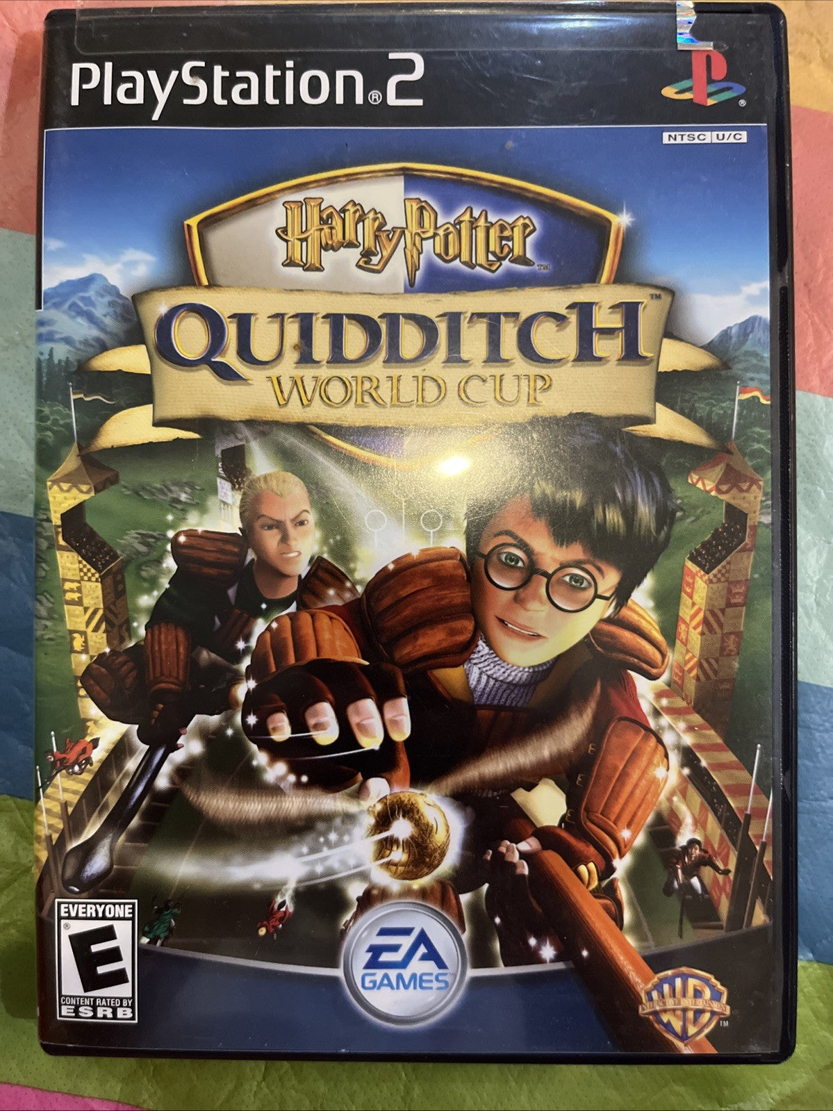 Harry Potter: Quidditch World Cup (PS2) CIB. W/Manual + Reg.  Original Case