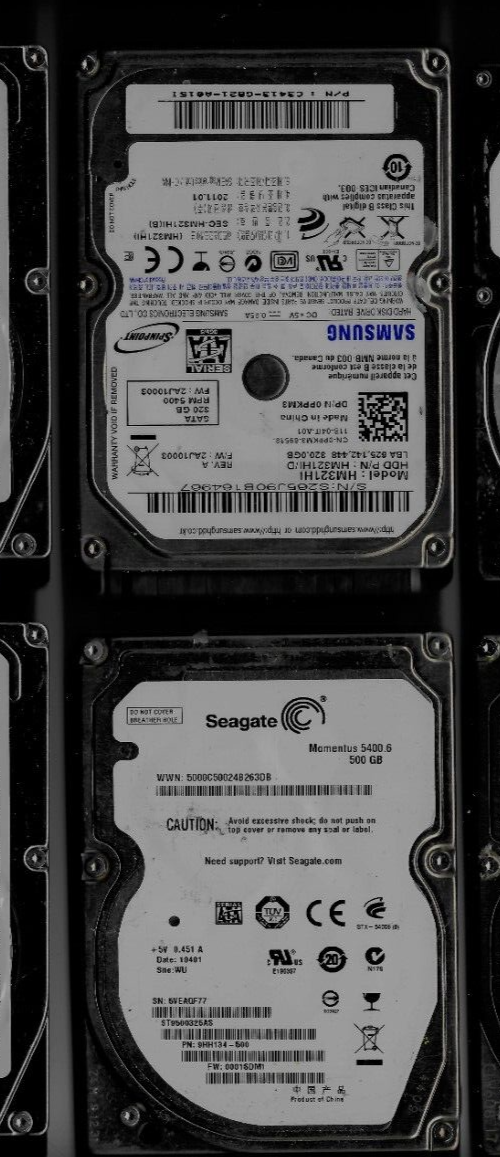 Seagate - Hitachi - HGST - Samsung - Laptop 2.5" Hard Disk Drive