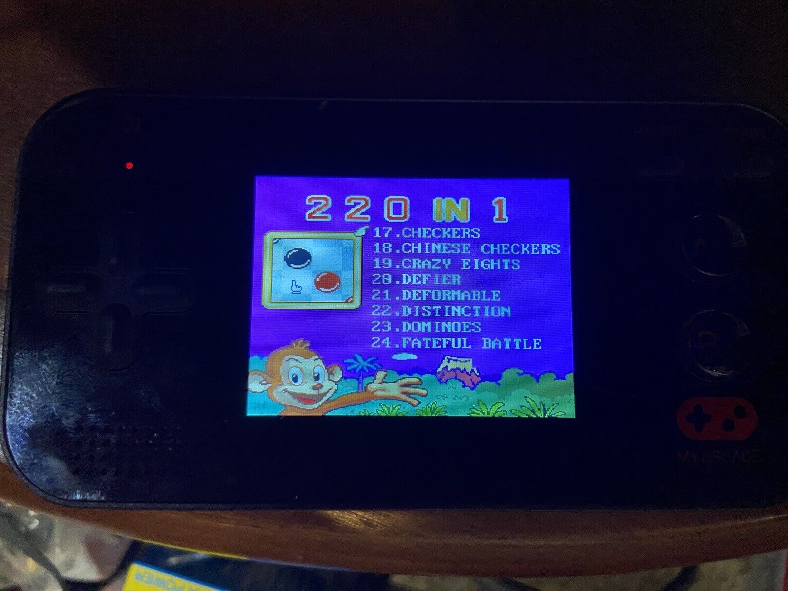 My Arcade Gamer V - 220 In 1 Retro Style Portable Handheld Game System