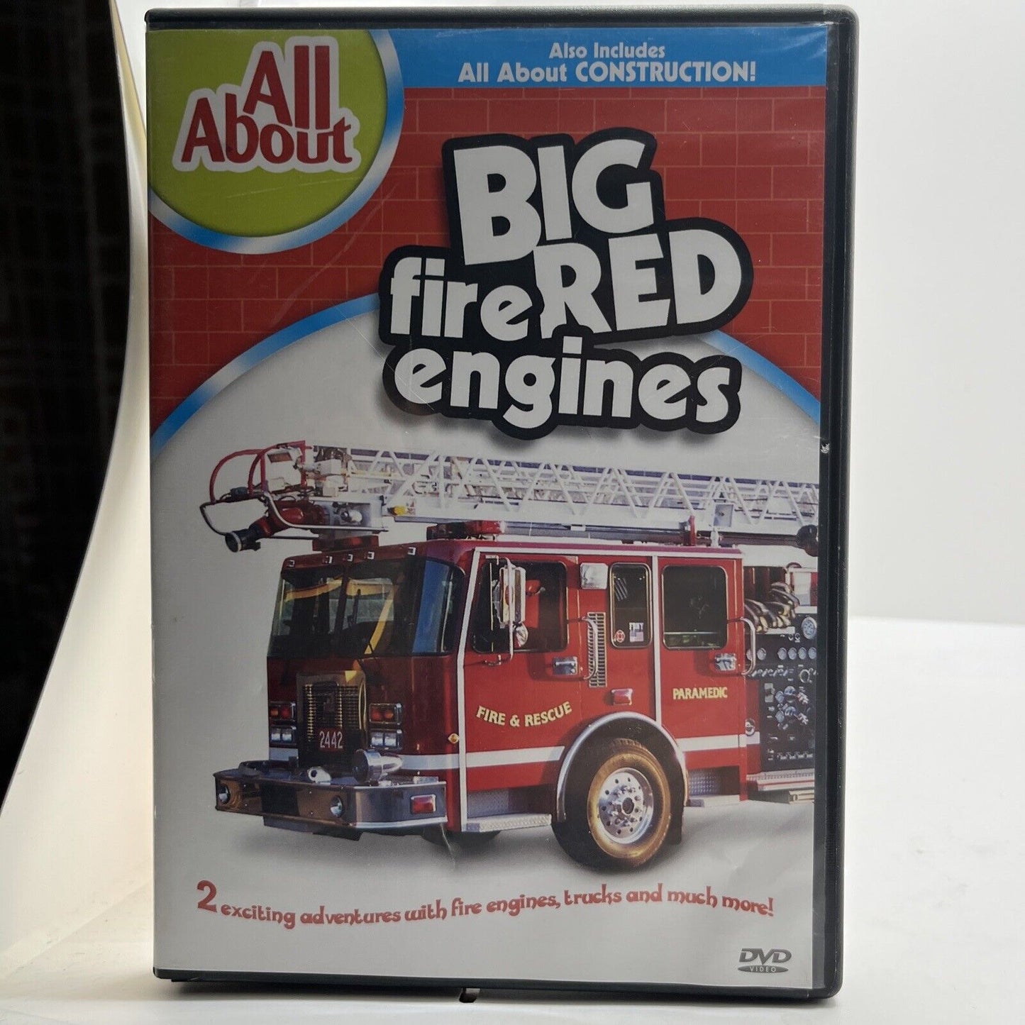 All About Fire Engines / All About Construction (DVD, 2005)