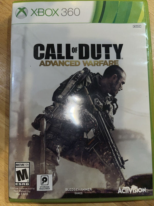 Call of Duty: Advanced Warfare (Microsoft Xbox 360, 2014) No Manual