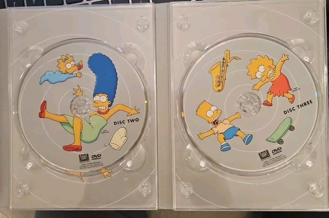 The Simpsons The Complete First Season Missing Outer Sleeve