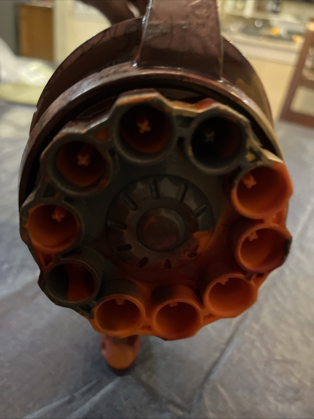 Nerf Darc Tag 10 Round Pump Action Revolver - Painted