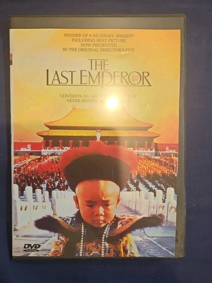 Last Emperor (DVD, 1987) Slimcase. Artwork Cropped. Tested