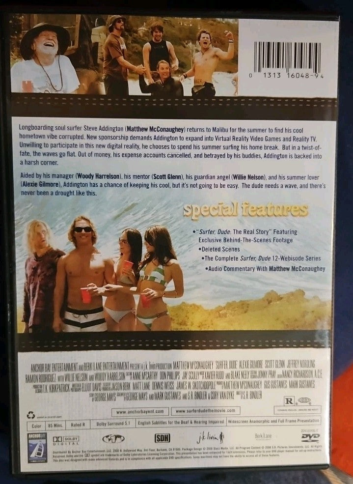 Surfer, Dude (DVD, 2008)