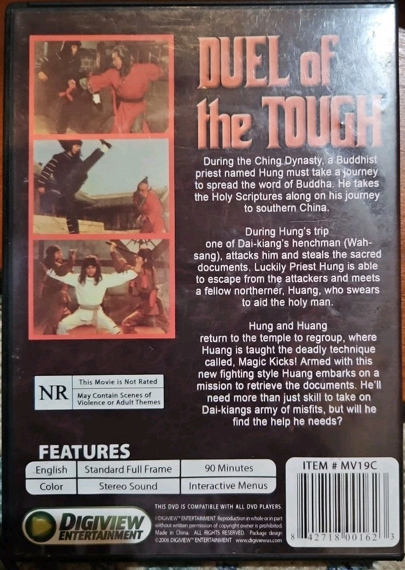 Duel Of The Tough Slim Case (DVD, 2005) New Sealed